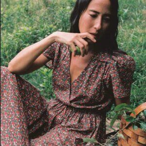 NWT Christy Dawn Evergreen Apple Harvest Dawn Dress PM